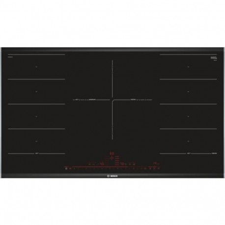 Bosch Serie 8 PXV975DC1E hob Black Built-in 90 cm Zone induction hob 5 zone(s)