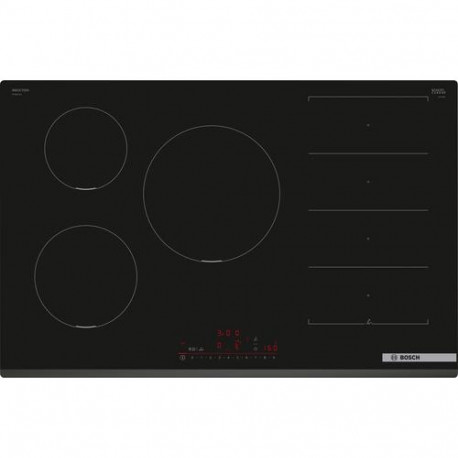 Bosch Serie 6 PXV831HC1E hob Black Built-in 80 cm Zone induction hob 5 zone(s)