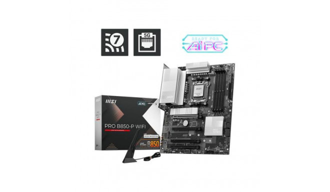 MSI PRO B850-P WIFI motherboard AMD B850 Socket AM5 ATX