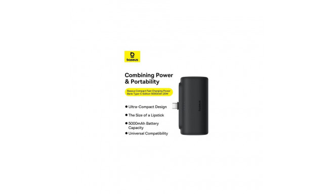 Baseus Compact 5000 mAh Black