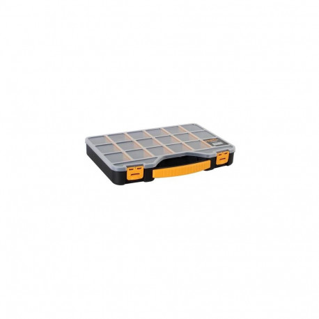 Perel OMR18 small parts/tool box Black, Yellow