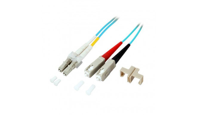 EFB Elektronik O0314.1 InfiniBand/fibre optic cable 1 m LC SC Turquoise