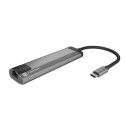 NATEC Fowler Go USB 3.2 Gen 1 (3.1 Gen 1) Type-C Stainless steel