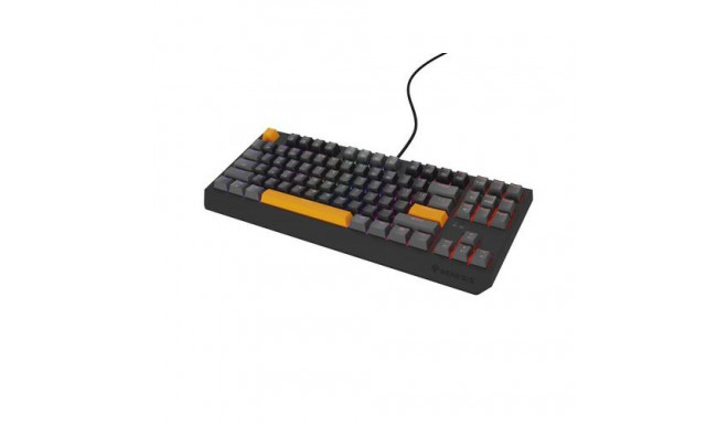 GENESIS Thor 230 TKL keyboard Gaming USB + RF Wireless + Bluetooth QWERTY Black, Grey, Orange