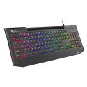 GENESIS Lith 400 RGB keyboard Gaming USB QWERTY US International Black