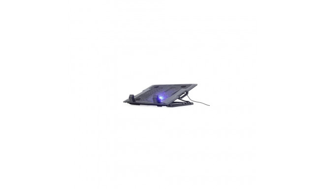 Gembird sülearvuti jahutusalus NBS-1F17T-01 17", must