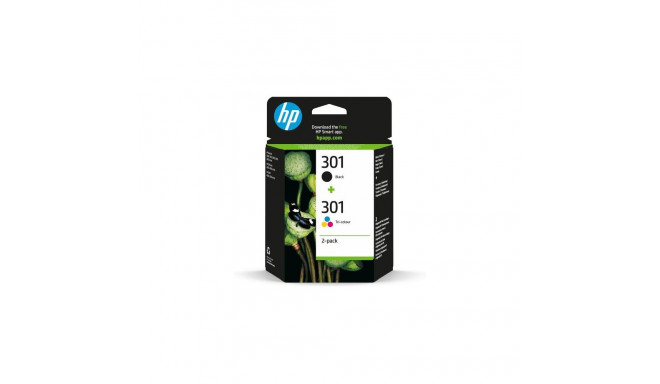 HP 301 2-pack Black/Tri-color Original Ink Cartridges
