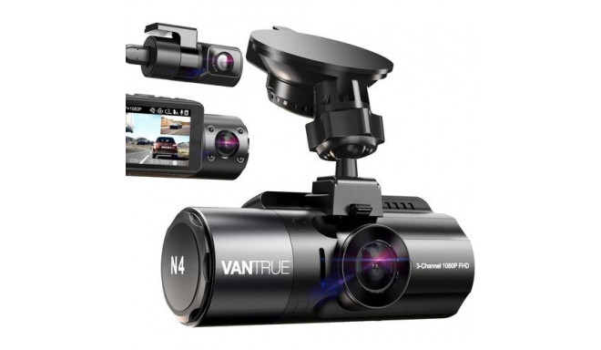 Vantrue N4 dashcam 4K Ultra HD Wi-Fi USB
