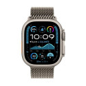 Apple Watch Ultra 2 GPS + Cellular 49mm Natural Titanium Case with Natural Titanium Milanese Loop - 