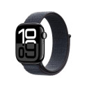Apple Watch Series 10 OLED 42 mm Digital 374 x 446 pixels Touchscreen 4G Black Wi-Fi GPS (satellite)