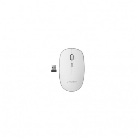 Gembird MUSW-4B-01-W mouse Office Ambidextrous RF Wireless Optical 1600 DPI