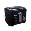 Mesko Home MS 4908 fryer Single 2.5 L Stand-alone 1800 W Deep fryer Black, Grey