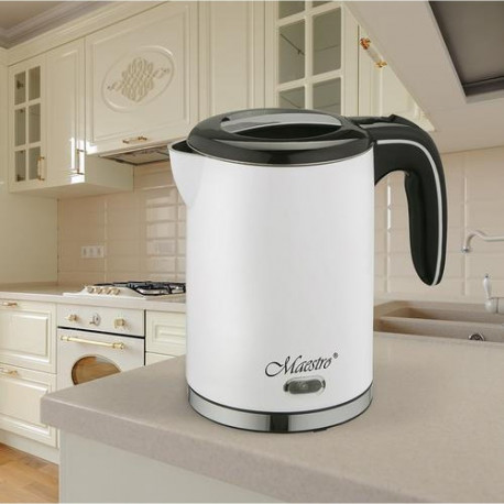 Feel Maestro MR030 white electric kettle 1.2 L 1500 W