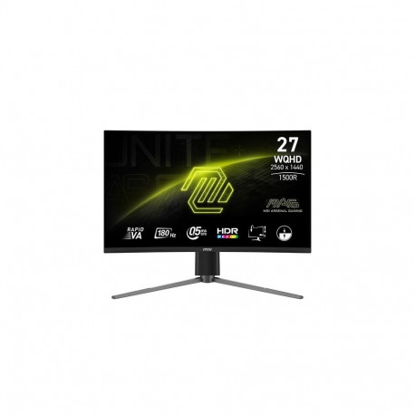 MSI MAG 27CQ6PF computer monitor 68.6 cm (27") 2560 x 1440 pixels Wide Quad HD LCD Black