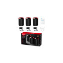 Cudy M3000 3-Pack Dual-band (2.4 GHz / 5 GHz) Wi-Fi 6 (802.11ax) Black, Red 1 Internal