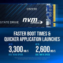 PNY CS2230 1 TB M.2 PCI Express 3.0 NVMe 3D NAND