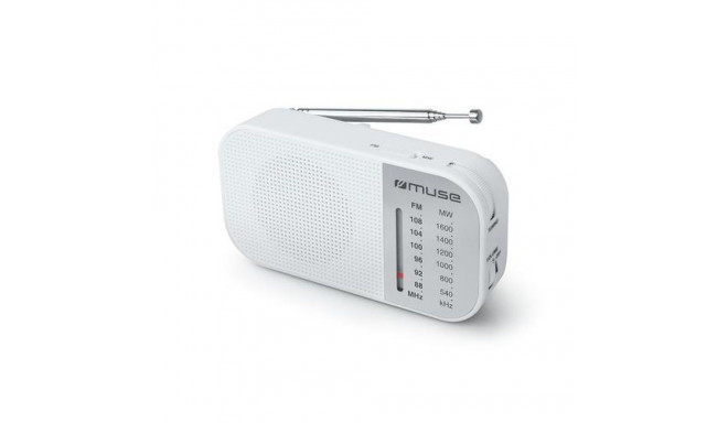 Muse M-025 RW radio Portable Analog White