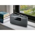 Muse M-058 R Portable Analog Black, Grey