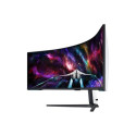 Samsung G95NC LED display 144.8 cm (57&quot;) 7680 x 2160 pixels Dual UHD Black, White
