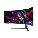 Samsung G95NC LED display 144.8 cm (57&quot;) 7680 x 2160 pixels Dual UHD Black, White