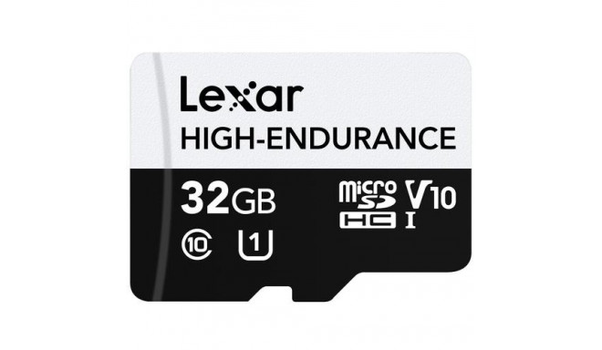 Lexar High-Endurance 32 GB MicroSDHC UHS-I Class 10