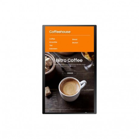 Samsung LH24KMATBGC Kiosk design 60.5 cm (23.8") Wi-Fi 250 cd/m² Full HD White Touchscreen 