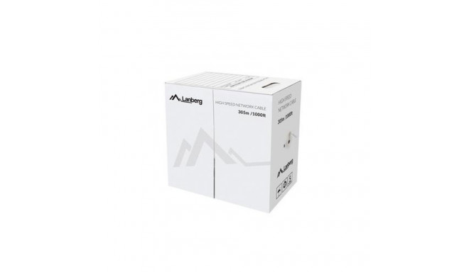 Lanberg LCU5-12CU-0305-S networking cable Grey 305 m Cat5e U/UTP (UTP)