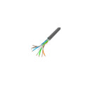 Lanberg LCU6-10CC-0100-S networking cable Grey 100 m U/UTP (UTP)