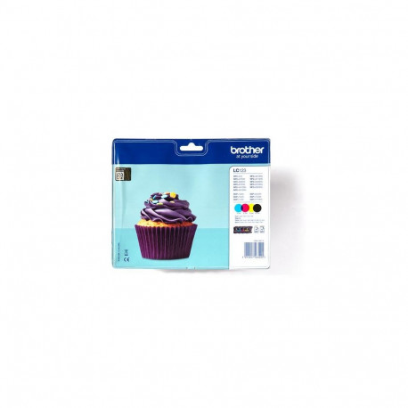 Brother LC123VALBPDR ink cartridge 1 pc(s) Original Black, Cyan, Magenta, Yellow