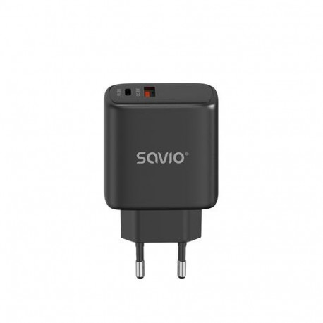 Savio LA-06/B USB Quick Charge Power Delivery 3.0 30W Internal charger Headset, Mouse, Tablet, Telep