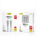 DUDAO L5CMAX USB cable 1 m USB C Grey