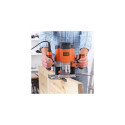 Black &amp; Decker KW1200EKA-QS router/trimmer Black, Grey, Orange