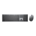 DELL KM7321W keyboard Mouse included Office RF Wireless + Bluetooth QWERTZ German Grey, Titanium
