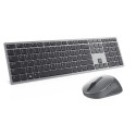DELL KM7321W keyboard Mouse included Office RF Wireless + Bluetooth QWERTZ German Grey, Titanium