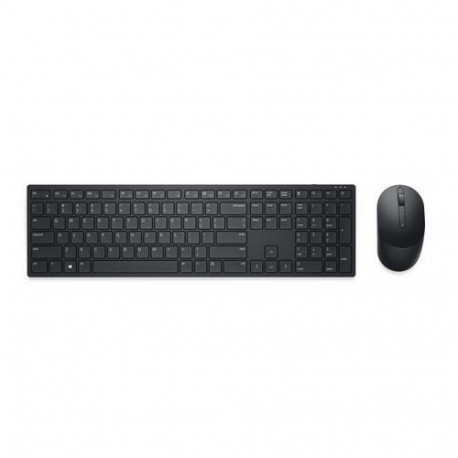 DELL Pro Keyboard and Mouse - KM5221W - Pan-Nordic (QWERTY) - Black