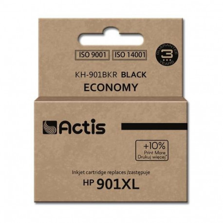 Actis KH-901BKR ink (replacement for HP 901XL CC656AE; Standard; 20 ml; black)