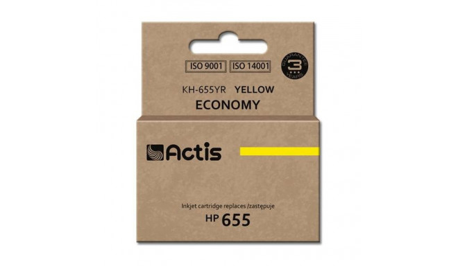 Actis KH-655YR ink (replacement for HP 655 CZ112AE; Standard; 12 ml; yellow)