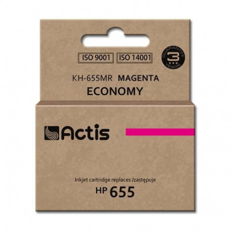 Actis KH-655MR ink (replacement for HP 655 CZ111AE; Standard; 12 ml; magenta)