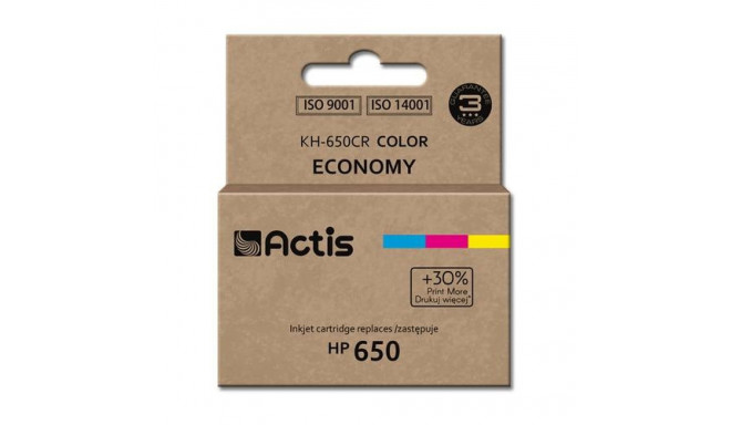 Actis KH-650CR ink (replacement for HP 650 CZ102AE; Standard; 9 ml; color)