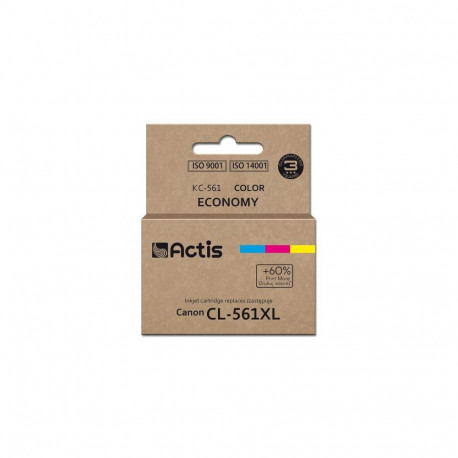 Actis KC-561 Canon printer ink, replacement Canon CL-561XL; Supreme; 18ml; blue, purple, yellow. Pri