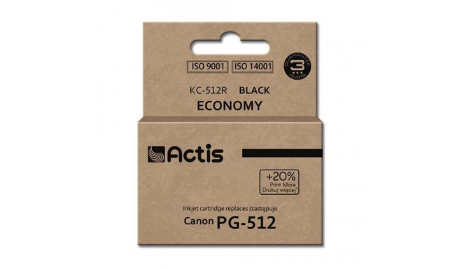 Actis KC-512R ink (replacement for Canon PG-512; Standard; 15 ml; black)