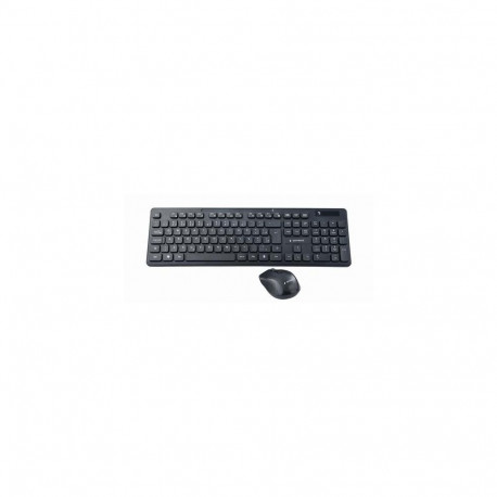 Gembird KBS-WCH-03-DE keyboard Mouse included Universal RF Wireless QWERTZ German Black