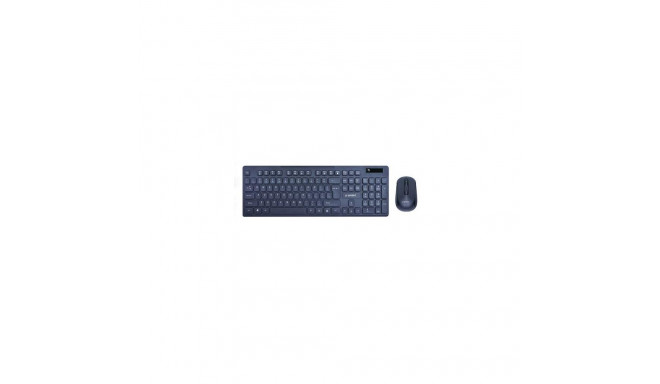 Gembird KBS-WCH-03 keyboard Mouse included Universal RF Wireless + USB QWERTY English Black