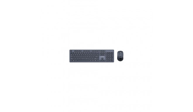 Gembird KBS-WCH-04 keyboard Mouse included Home RF Wireless Black