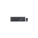 Gembird KBS-W-01 keyboard Mouse included Universal RF Wireless QWERTY English Black