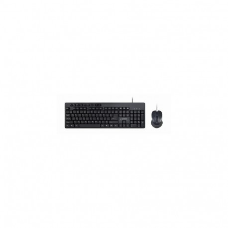 Gembird KBS-UM-04 keyboard Mouse included Universal USB QWERTY US English Black