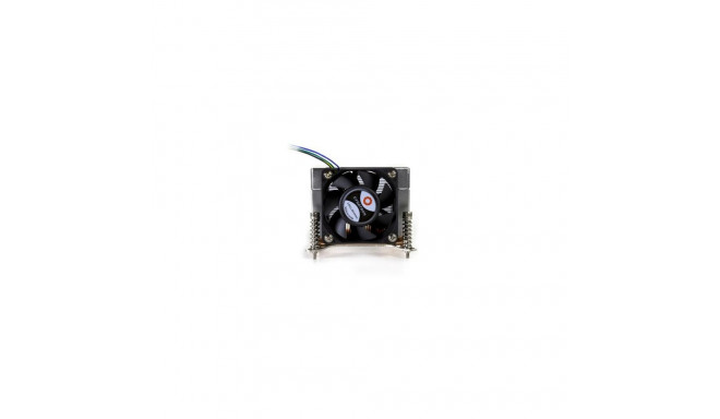 Dynatron K666R1 computer cooling system Processor Air cooler 6 cm Aluminium, Black 1 pc(s)