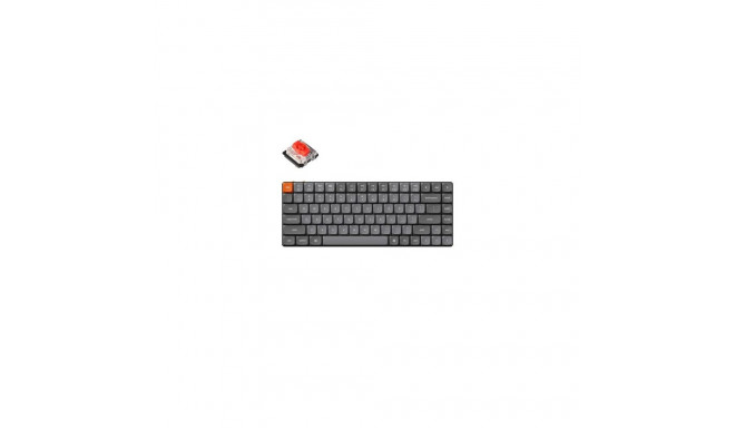 Keychron K3 Max keyboard Universal USB + RF Wireless + Bluetooth Grey