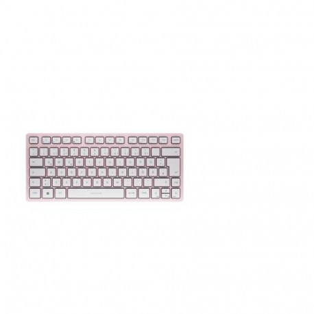 CHERRY KW 7100 MINI BT keyboard Universal Bluetooth QWERTZ German Pink