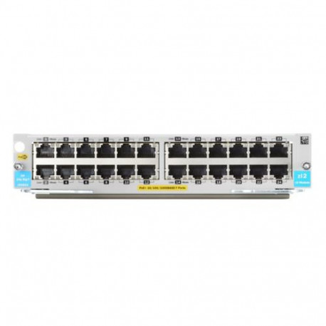 HPE 24-port 10/100/1000BASE-T PoE+ MACsec v3 zl2 Module network switch module Gigabit Ethernet